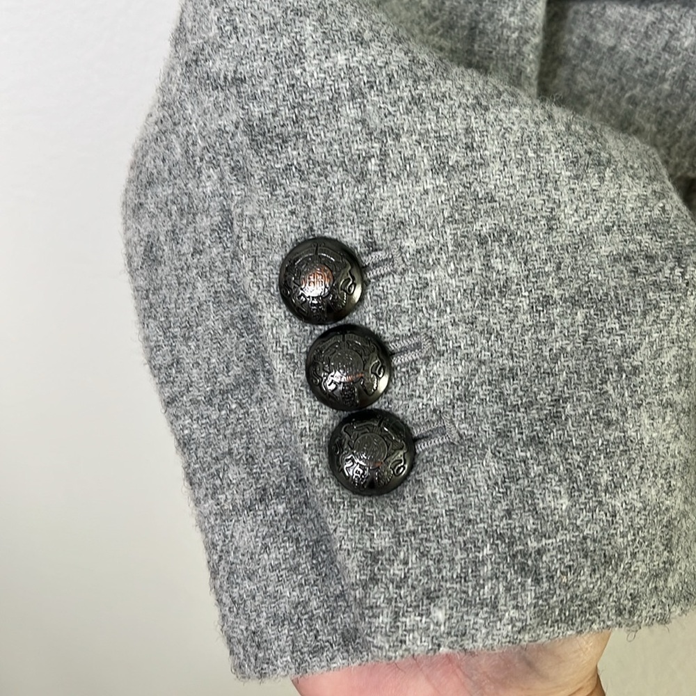 Talbots Wool Blend Jacket With Removable Faux Fur… - image 5